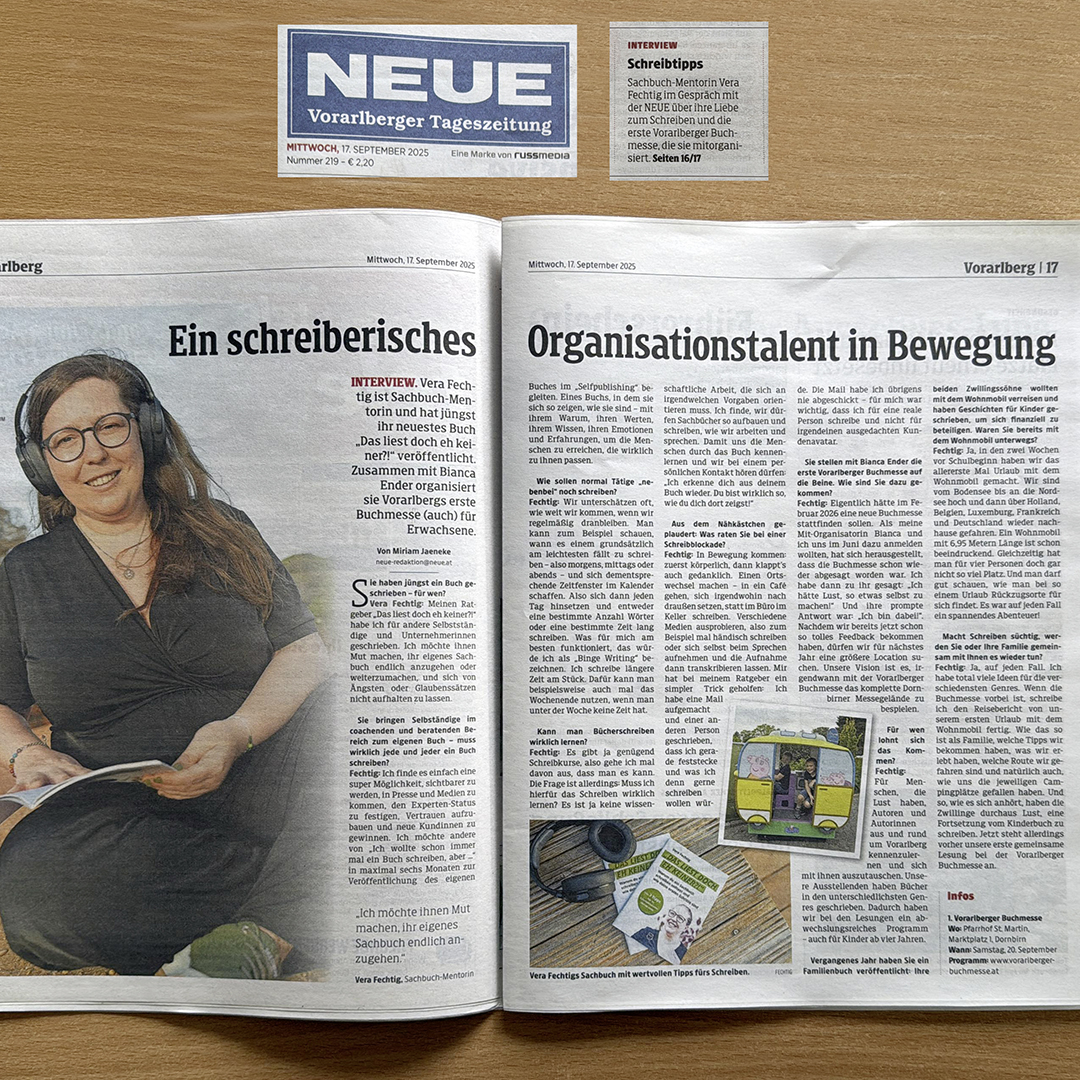 Netzwerk Womansphere von Noëmi Caruso mit der Gründerin des Tages Vera Fechtig 