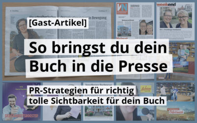 So bringst du dein Buch in die Presse