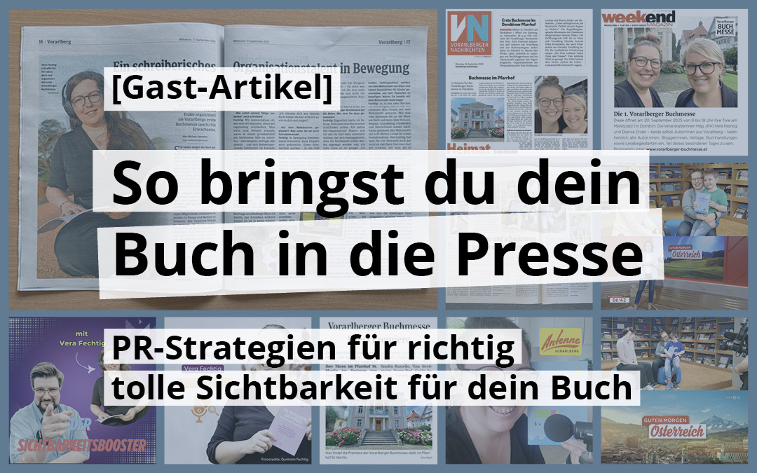 So bringst du dein Buch in die Presse